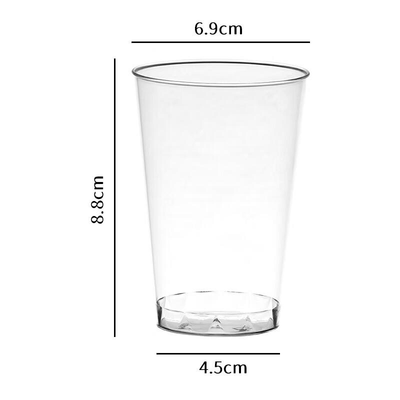 Baijie Disposable Hard Plastic Aviation Cups