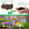 3Pcs Plastic Soil Sieve Filter Mesh for Soil Stone Sifting Filtration Home Garden Flower Plant Nursery Tools (Green)