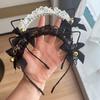 Ženy Kočičí Uši Hlava Plyšová Ozdoba Módní Krajka Dámská Čelenka Cosplay Pokrývka hlavy Čelenka Dívka Narozeninová Párty Vlasové Doplňky
