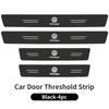 VW Leather Car Door Plate Threshold Protector Strip Sticker For Volkswagen VW Scirocco Jetta Beetle Golf Passat Polo Tiguan Sharan EO1