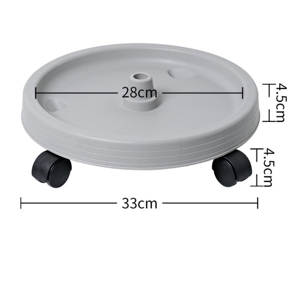 

Пластиковый цветочный горшок многоярусный для клубники башня для посадки трав цветов овощей Wheel Tray light grey