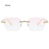 New Fashion Diamond Cut Reading Glasses Anti Blue Light Presbyopia Eyeglasses Vintage Transparent Prescription Eyewear 0 To +4.0