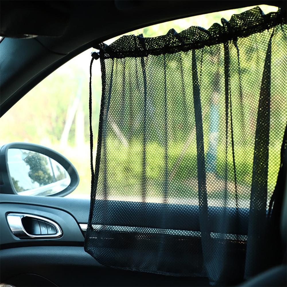 Car Sunshade Curtains Summer For Car Side Window Shades SUV Curtains  Blocks UV Rays Keeps Interior Cool Sunshade Auto Access