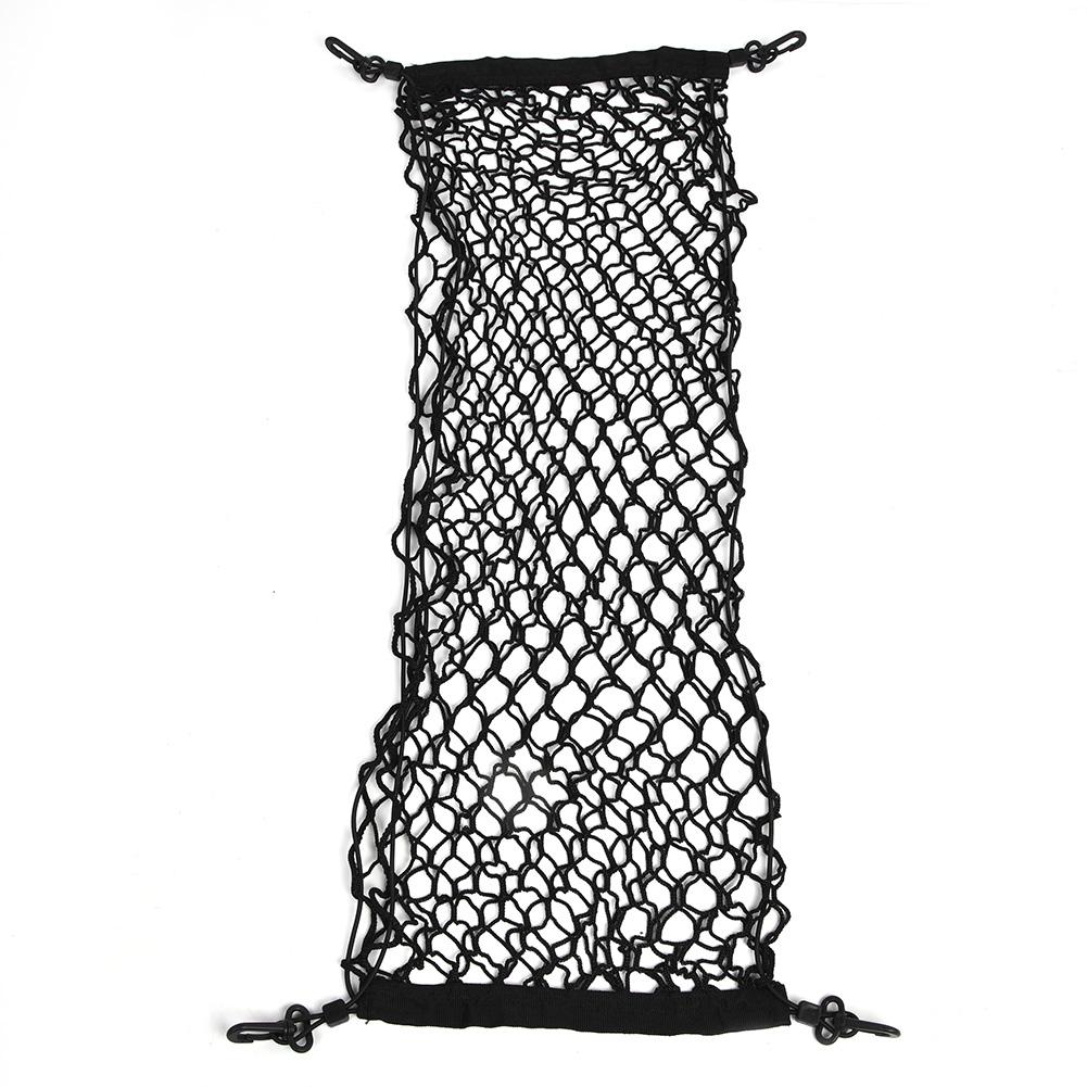 Universal Car Rear Trunk Double Layer Cargo Net Mesh Storage Pocket Organizer