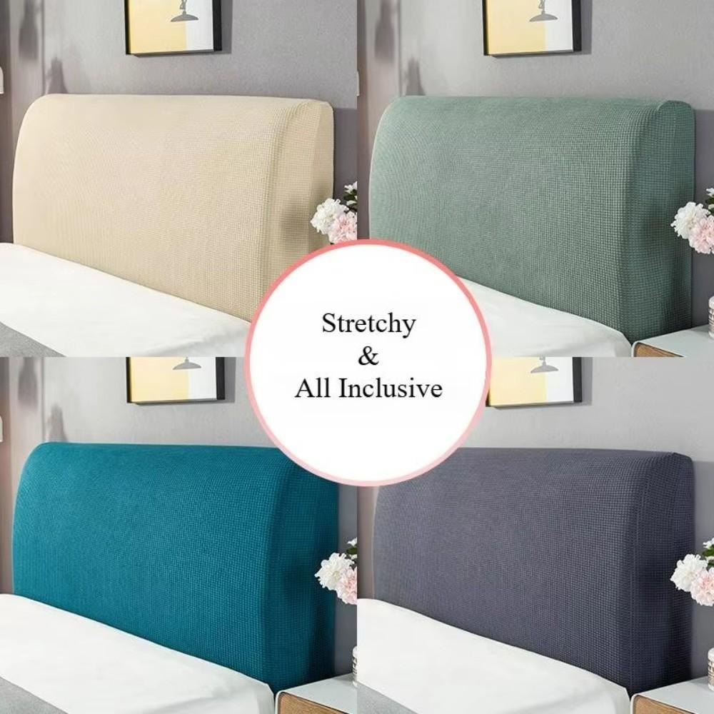 All-Inclusive Headboard Cover Thicken Fabric Headboard Protector for 1.2/1.5/1.8m Bed