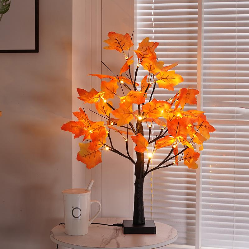 LED String Lights for Christmas, Easter, and Halloween - Birch Tree & Egg Design for Indoor/Outdoor Decor