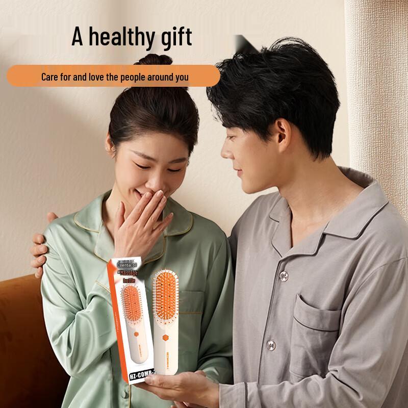Essential Oil Atomizing Hair Growth Head Massager Comb
