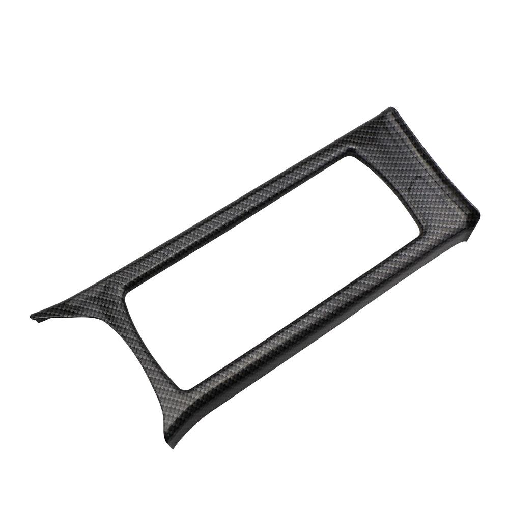For Ford Focus 3 Focus3 MK3 2015 2016 2017 2018 LHD Center Console Water Cup Frame Sticker Decoration Cover Styling Accessories
