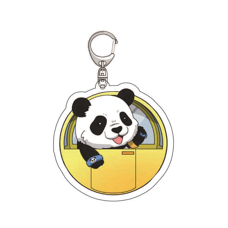 Jujutsu Anime Kaisen Keychain Gojo Satoru Inumaki Toge Itadori Yuji Sukuna Fushiguro Megumi Creative Pendant Accessories