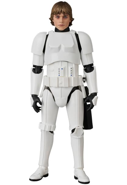 MAFEX 257 LUKE Action Approximately 150mm Tall No. SKYWALKER(TM) (STORMTROOPER DISGUISE) Pre-painted Figure,