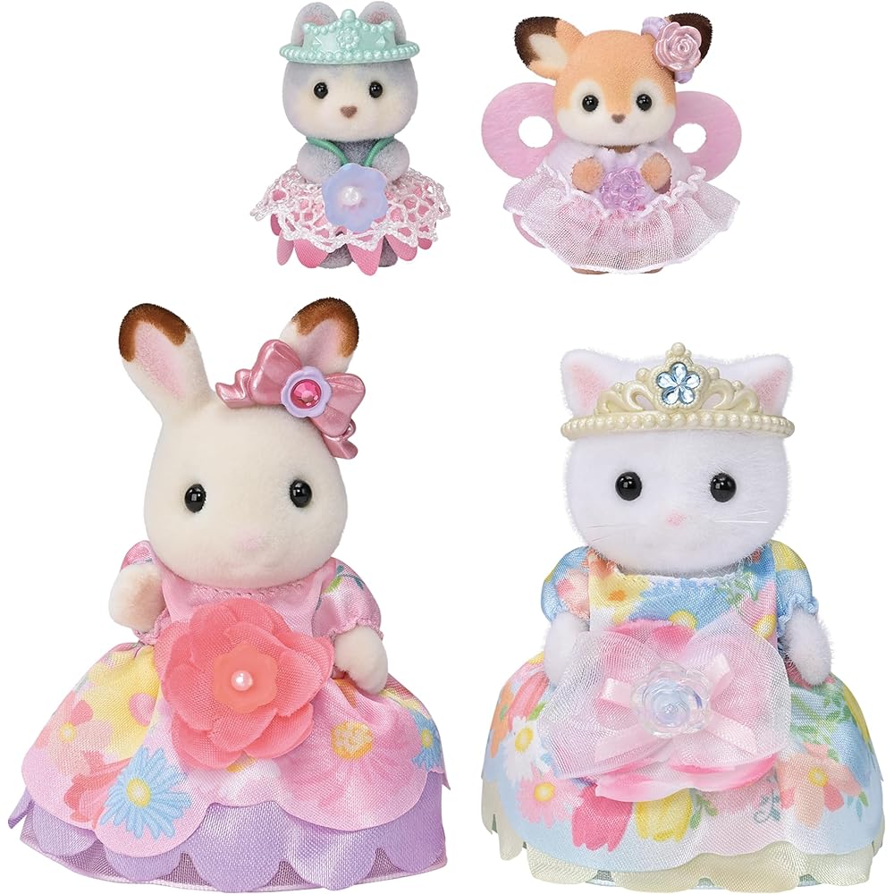 

Sylvanian Families Flower Princess Set F-38 3+ Years Dollhouse Toy EPOCH