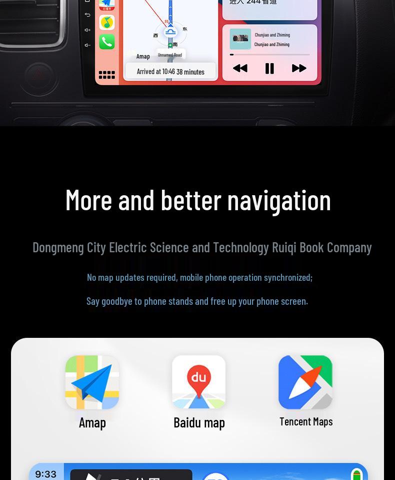 2005-2017 Fiat EGEA Android Touchscreen Navigation System