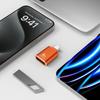 Durability Metal Type C To USB Adapter OTG Converter For Fast Data Transfer 120W 6A Charging And Device Connectivities