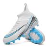 New foreign trade high-top football shoes adult AG long nails TF broken nails lawn training shoes football men and women