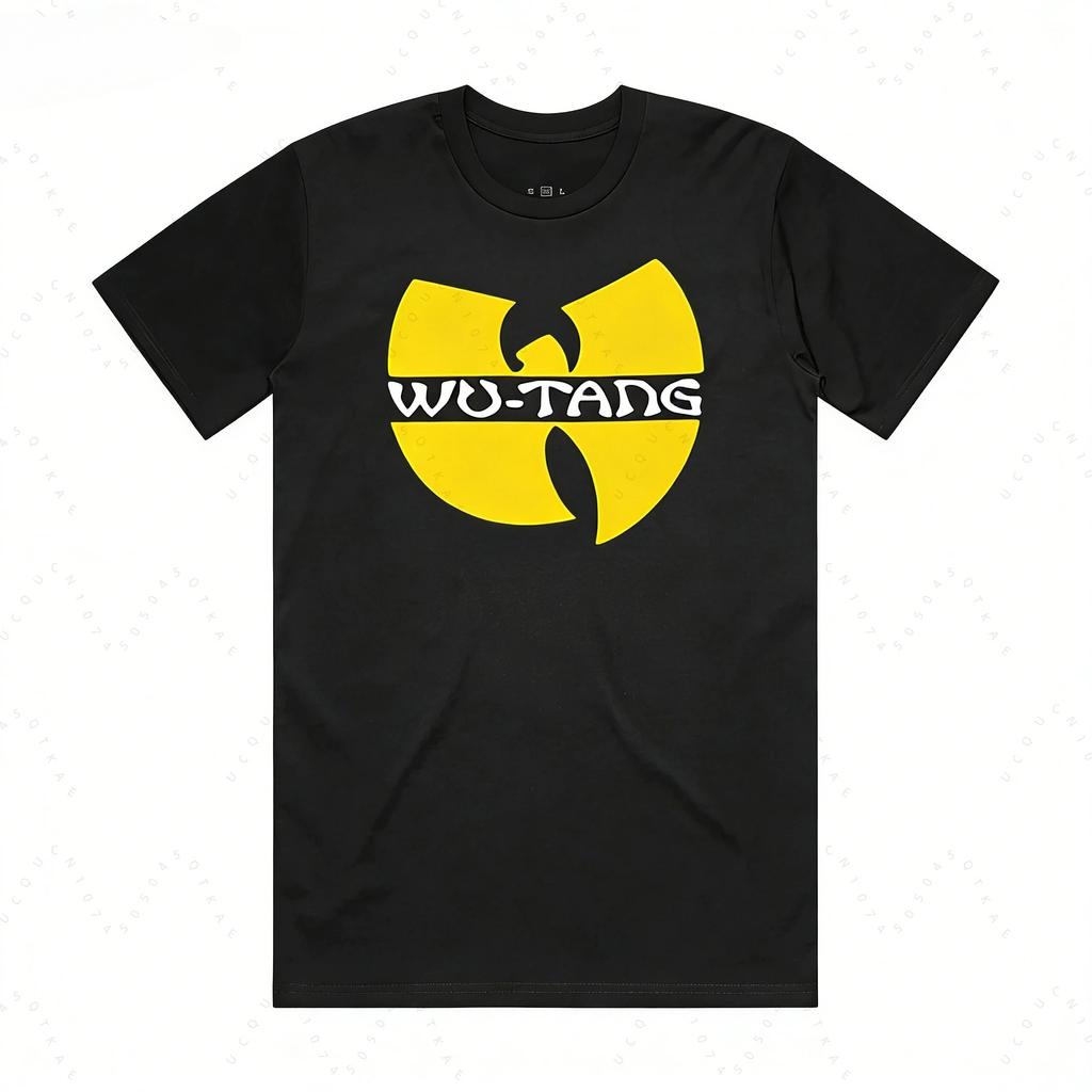 Wu Tang Clan Album Poster Peripherals Printed T Shirt Classic Street Hip Hop Music Fashion Tee Men Women Oversized Harajuku Tops