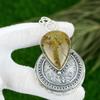 Friendship Day Deal 925 Sterling Silver Natural Picture Jasper Sister Pendant