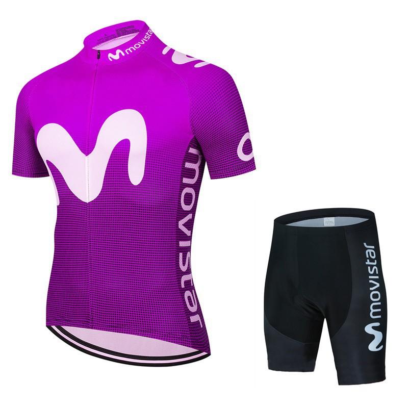 Movistar UV Resistant Cycling Suit Breathable Sports Mountain Bike Men's