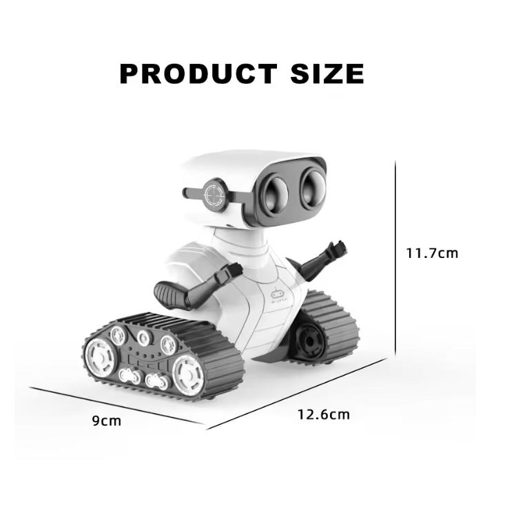 Ebo Robot Toys Rechargeable RC Robot For Kids Boys And Girls Remote Control Toy With Music And LED Eyes Gift For Children's