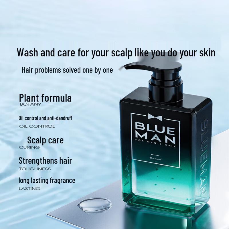 Prime Blue Volumizing Anti-Dandruff Shampoo