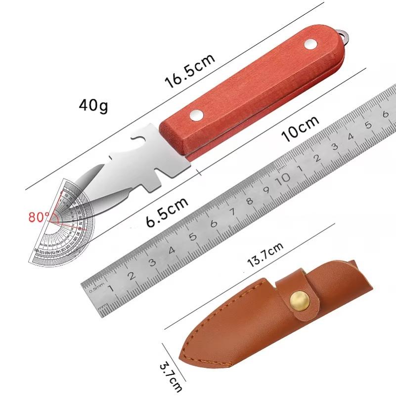 Austernmesser Scharfkantiges Austernöffner Werkzeug Schalentieröffner Edelstahl Muschelöffner für Austern Muscheln Kugelfische Krabben Schalen