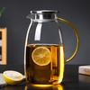 High Borosilicate Glass Pitcher Heat Resistant Cold Water Jug Large Capacity Summer Juice Cold Brew Bottle