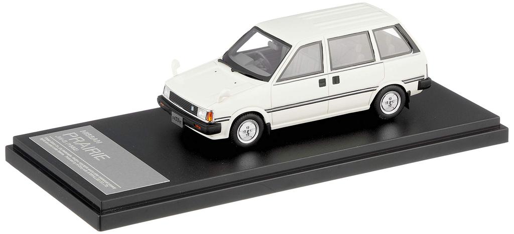 Hi Story Nissan PRAIRIE White Finished Product HS294WH 1/43 JW-G (1982)