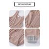 Sleeveless Front Buckle Full Body Tummy Control Waist Cincher Postpartum Slim Shapewear Bodysuit