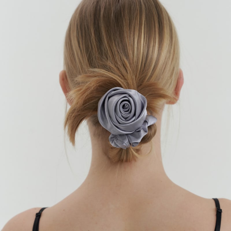 KINDABABY rosy scrunch - deep silver