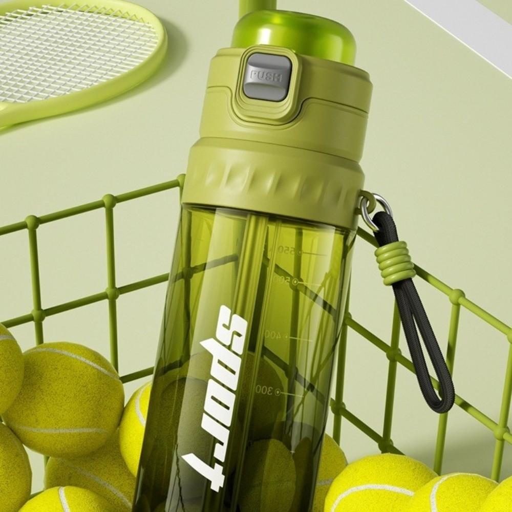 Portable Sports Water Cups Anti-Accidental Touch Large Capacity Cup Outdoor Fitness