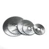 6pcs High Speed Steel HSS Saw Disc Wheel Cutting Blades Mini Circular Saw Blade Set With Extension Rod For Drills Rotary Tools