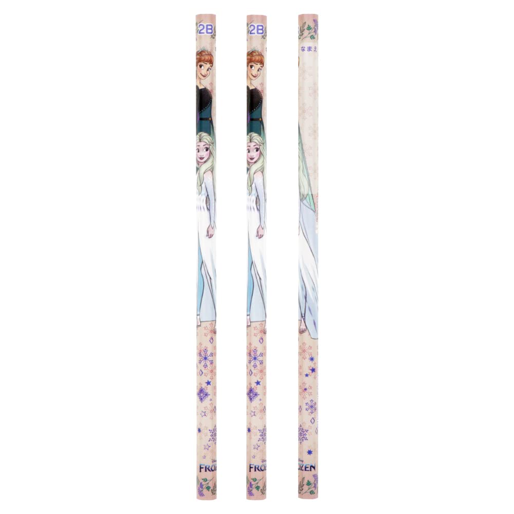 Sunstar Stationery Disney Pencils, 2B, 1 Dozen, Frozen, S5018684