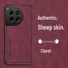 OnePlus Turbo6V Phone Case - Light Luxury Leather Texture, Retro Frosted Protective Case for OnePlus ACE6/1+15R