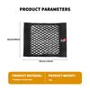 For S1 Car Rear Trunk Net Mesh Elastic Nylon Back Cargo Storage Organizer Holder Auto Accessories GR MN Corolla Yaris Aygo JH0