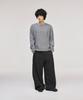 SIGNATURE Blend Shade Round Neck Knit [Gray]