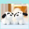 Plush Dalmatian Dog Doll Keychain Cartoon Toy Decoration Pendant Gifts Cute