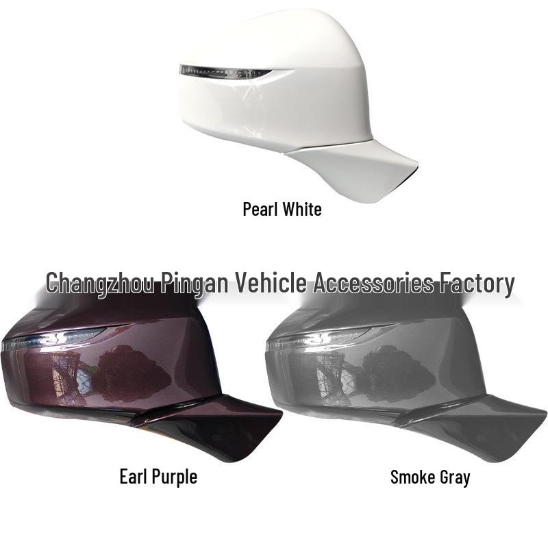 Rearview Mirror Assembly with Painted Shell & Blind Spot Mirror for Buick GL8 (2017-2023).