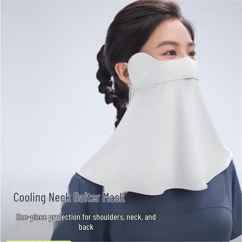 Beneunder Cooling UV Protection Face Mask with Neck Guard