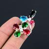 Easter Deal Mozambique Garnet Stone 925 Sterling Silver Solitaire Ring US 7.5