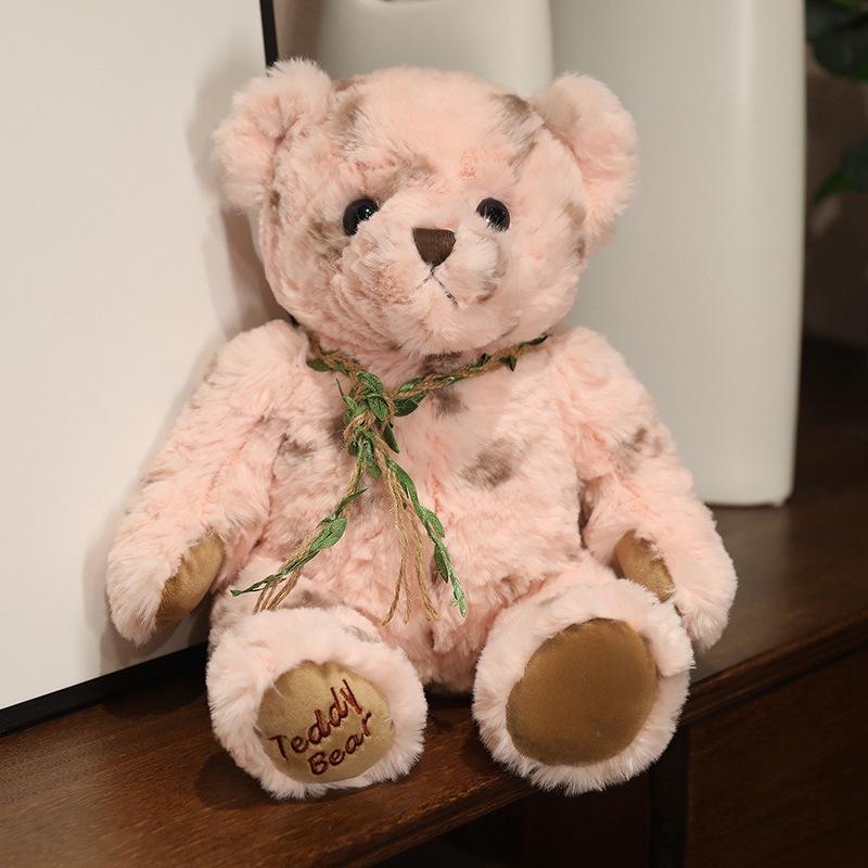 Мультяшный Милый Медведь Плюшевая Игрушка Медвежонок Тедди Кукла Обнимашка Кукла Медведь Детская Тряпичная Кукла Девочка Подарок на День Рождения 25cm（0.2kg）