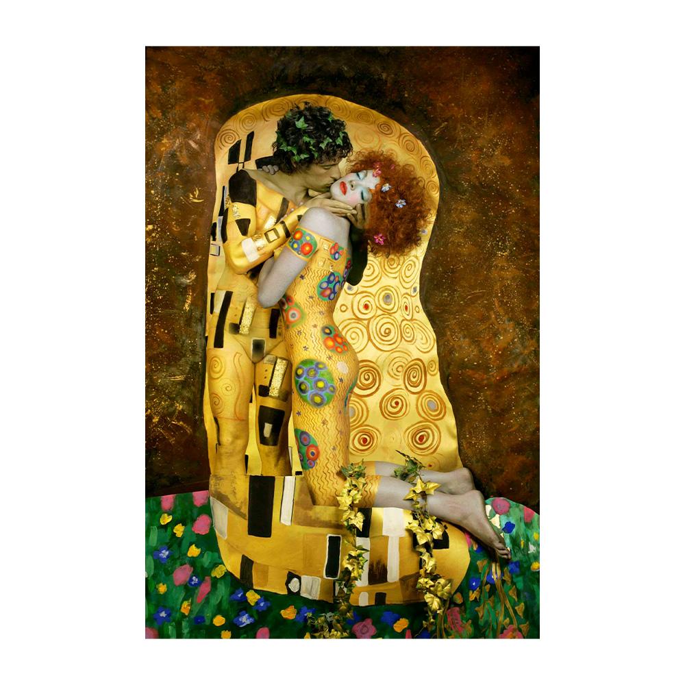 

Сучасний Абстрактний Класичний Картина Сім ї Густава Клімта На Полотні Постери та Принти Настінне Мистецтво Зображення Для Вітальні Cuadros Decor 20x30cm