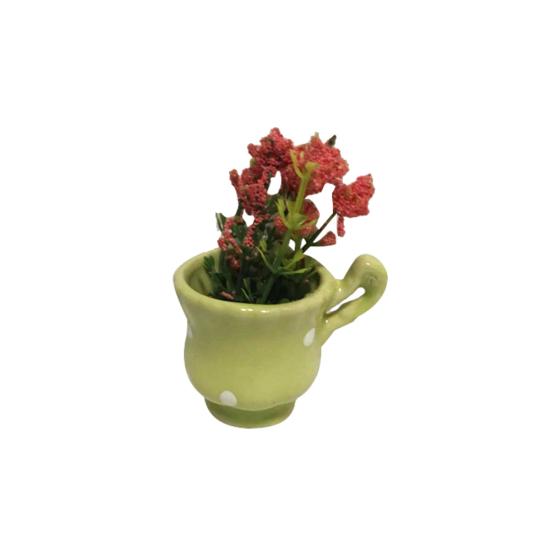 1Pc Artificial Plant Flower Bonsai Model Dollhouse Miniature Landscape Decor