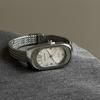 Fashion Oval Women's Watch Simple Stainless Steel Mesh Strap Waterproof Ladies' Watch Luxury Gold Watch for Women