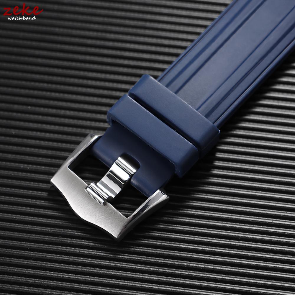 20mm Silikonowy Pasek do Zegarka dla Omega Seamaster 300 Gumowy Pasek dla Mężczyzn Kobiet Wodoodporna Sportowa Bransoleta Opcje Wielokolorowe