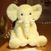 Lovely Elephant Plush Toys Cartoon Animal Elephant Pillow Stuffed Soft Doll Birthday Gifts