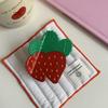 1pc Cute Cream Strawberry Acetic Acid Grab Clip High Ponytail Fruit Cartoon Hair Clip Small Fresh Sweet Shark Clip