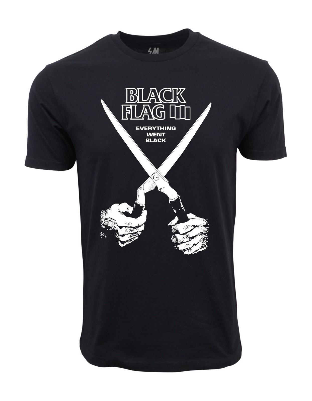 The-Black-Flag Everything Went Black Graphic T shirt XXXXL