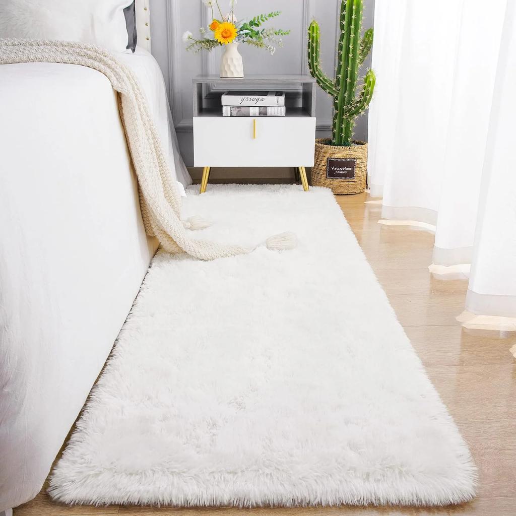 Soft Plush Machine-Washable Corridor Living Room Carpet, Bedroom Home Decoration Carpet, Multiple Colors To Choose From