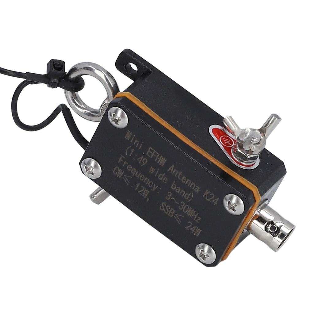 Shortwave Antenna 1:49 Balun 3‑30MHz Compact Standard Interface End Fed Half Wave Antenna