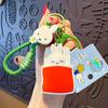 New Kawaii Miffy Rabbit Keychain Cartoon Couple Backpack Pendant Car Key Accessories Creative Festival Gifts