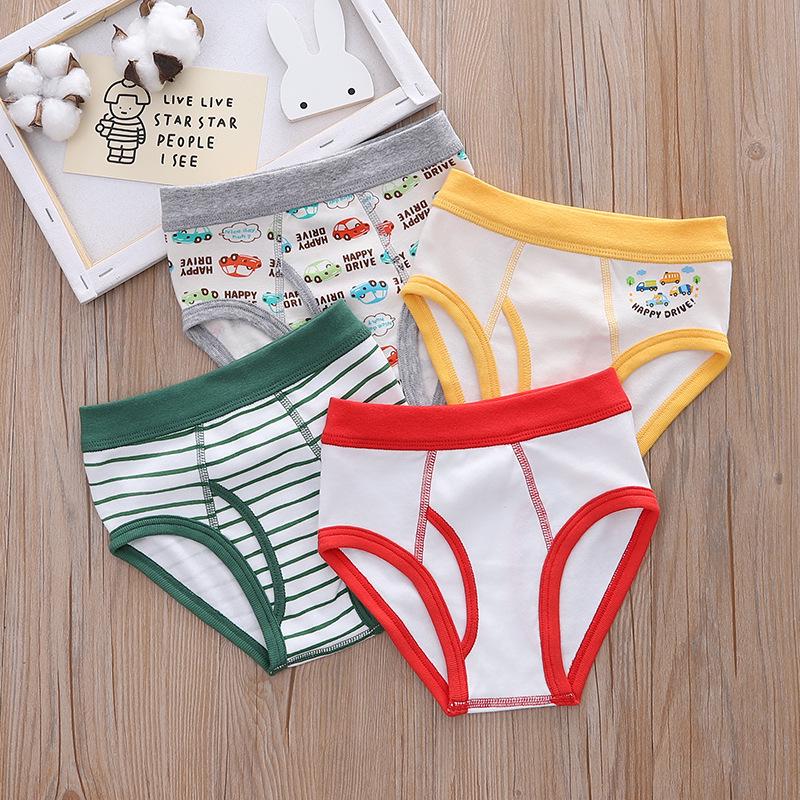 

Сезонные бесшовные трусы из хлопка для мальчиков со средней посадкой 150 cm